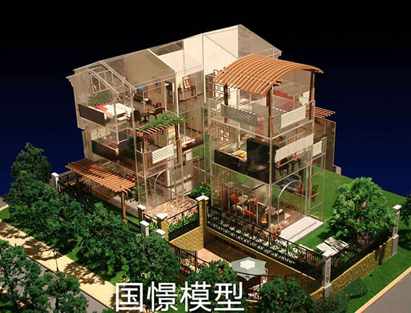 湘阴县建筑模型