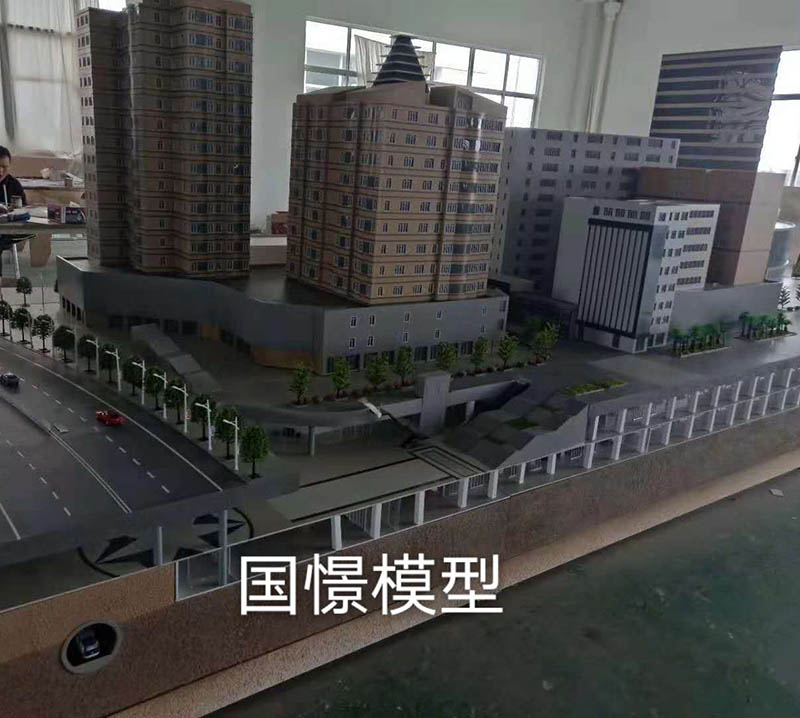 湘阴县建筑模型