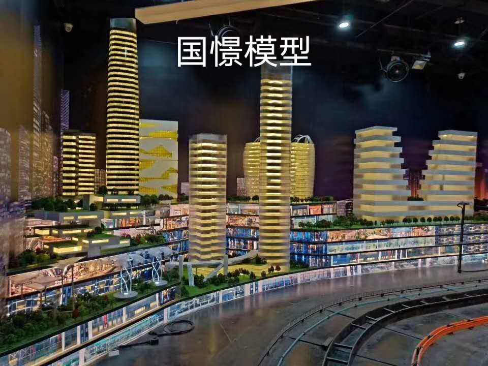 湘阴县建筑模型