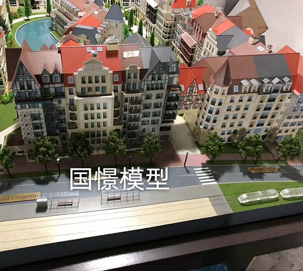 湘阴县建筑模型