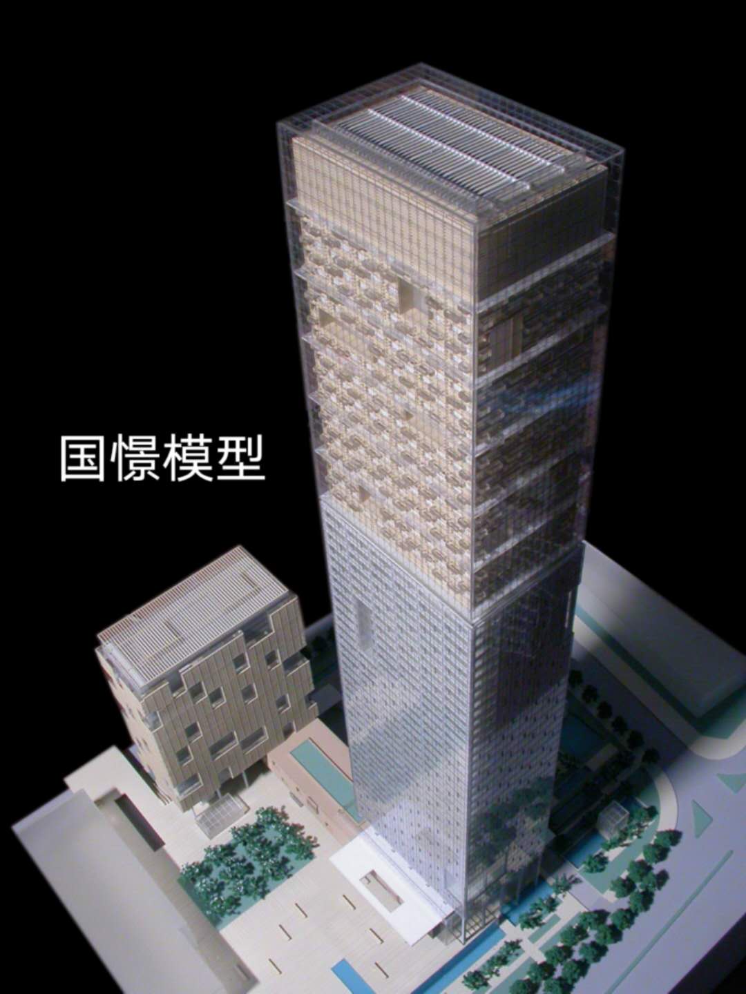 湘阴县建筑模型